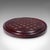 This is a vintage solitaire board. An English, mahogany and glass marble game set, dating to the mid 20th century, circa...