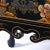 Black Lacquer Hand Painted Asian Chinoiserie Black Lacquer Secretary Writing Desk For Sale - Image 10 of 16