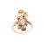 Antique Platinum 14k Pearl 1.55ctw Old Euro Diamonds Belle ÉPoque Cocktail Ring, Size 6.25 For Sale In Houston - Image 6 of 8
