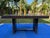 Oxblood Red 1940’s French Art Deco Cerused Oak Dining Table For Sale - Image 8 of 12