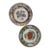 Vintage Chinese Famille Rose Decorative Plates - A Pair For Sale