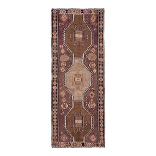 Vintage Decorative Turkish Kars Kilim Rug - 4`8 For Sale