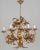 Italian Gilt Tôle Chandelier For Sale In Orlando - Image 6 of 14