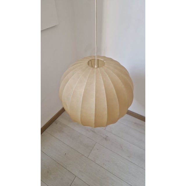 Vintage Sfera Chandelier in Cocoon, 1960s, in Very Good conditions. Designed 1960 to 1969 European Plug (up to 250V).The...