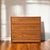 A beautifully scaled teak three-drawer chest with a warm, streamlined profile that works equally well as a petite dresser,...