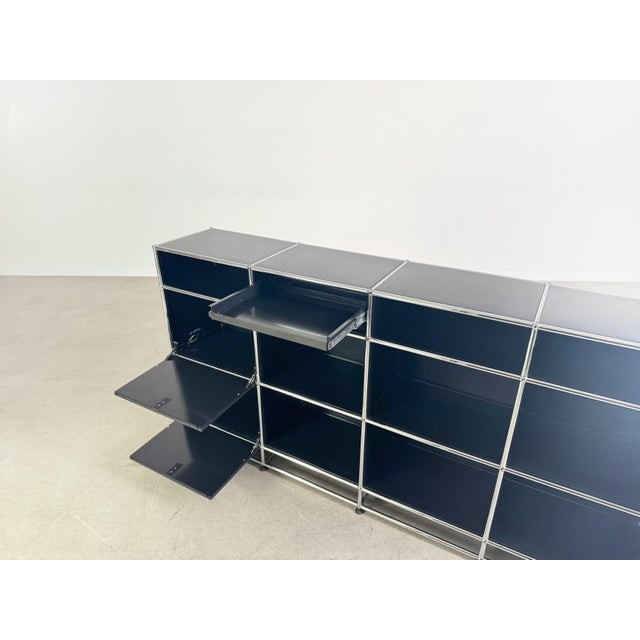 Sideboard in Black from USM Haller For Sale - Image 5 of 8