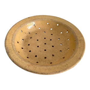 Antique French Terracotta Fruit Strainer