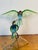 Modern 1970s Swarovski Birds of Paradise Bee Eaters Heinz Tabertshofer 957128 Crystal Sculpture in Box For Sale - Image 3 of 10