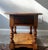 Rustic Solid Wood Oval End Table For Sale - Image 3 of 3
