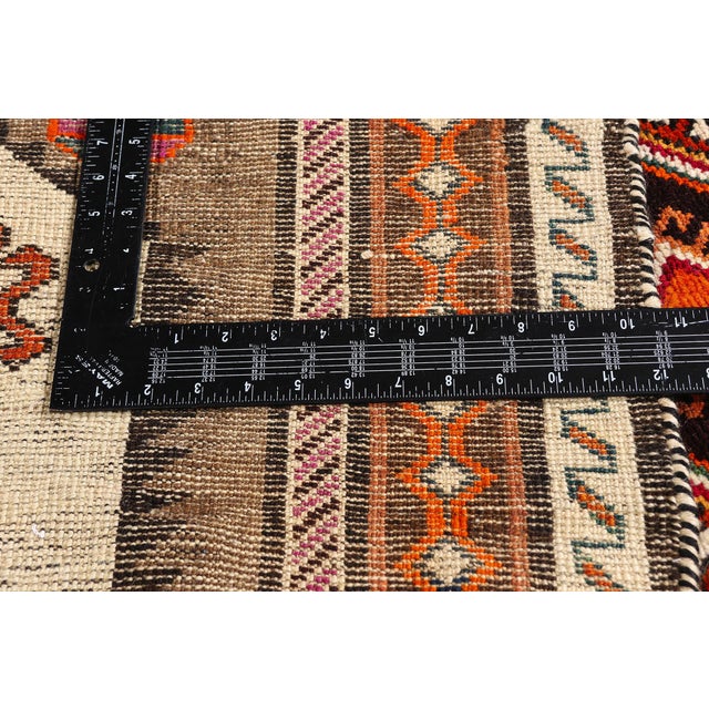 Textile Vintage Persian Shiraz Rug, 03'09 X 06'10 For Sale - Image 7 of 10