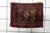 Brick Red 1900s, Handmade Antique Turkmen Yomud Collectible Mat Rug 1.3' X 1.6' For Sale - Image 8 of 9