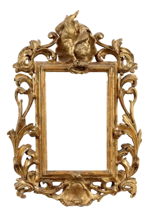 Small Carved Portrait Frame
