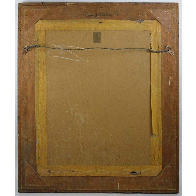 House of Heydenryk Hand Painted Amphora Mirror For Sale In New York - Image 6 of 6