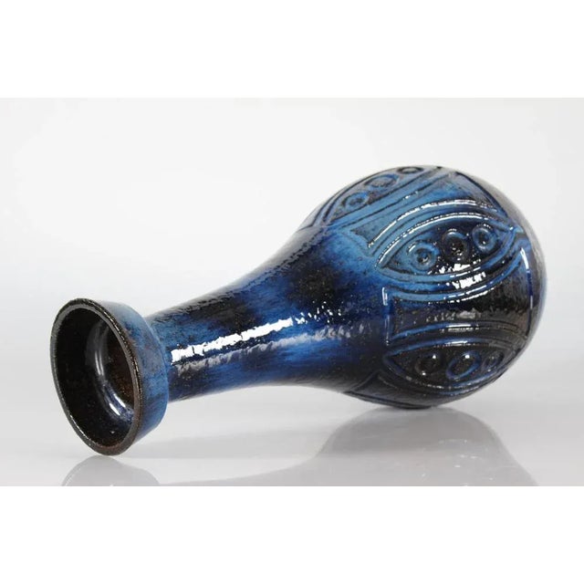Unica Floor Vase by Sejer Ceramic Studio Pottery, Denmark, 1960s For Sale - Image 9 of 13