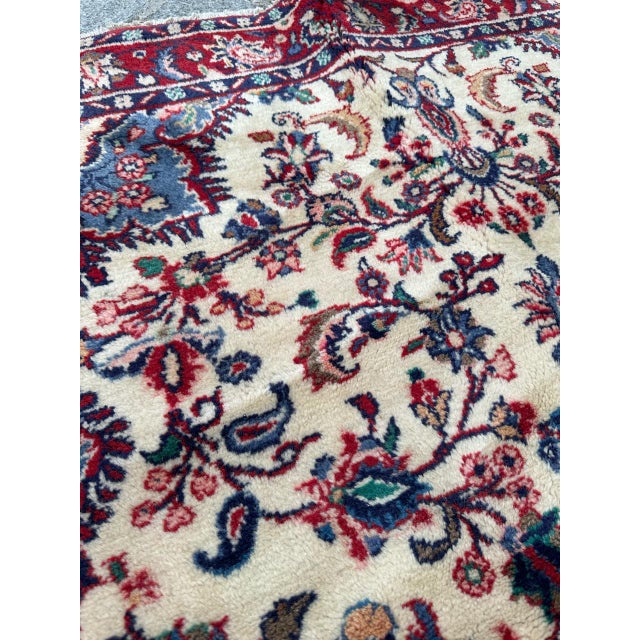 Vintage Najaf Abad Rug, 1980s For Sale - Image 13 of 18