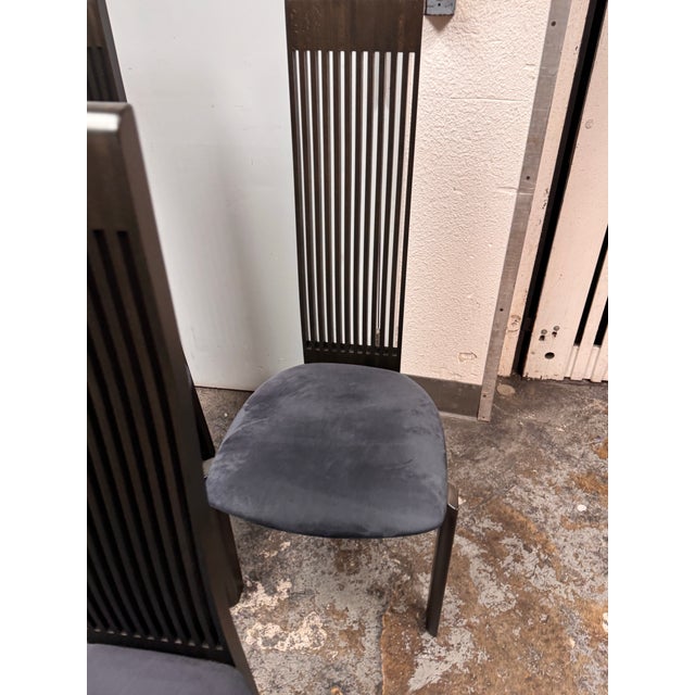 Pietro Costantini for Ello Furniture Italian Dining Chairs, Vintage Set of Six For Sale - Image 10 of 12