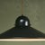 Contemporary Dark Green Lacquered UFO Pendant from Stilnovo, Italy, 1970s For Sale - Image 3 of 9