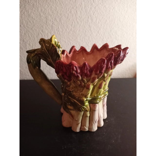 1980s Fitz & Floyd Ceramic Mini Pitcher or Creamer For Sale - Image 4 of 9