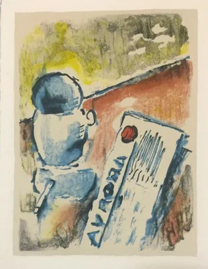 Caffè / Coffee - Original Lithograph by Ardengo Soffici - 1962 1962