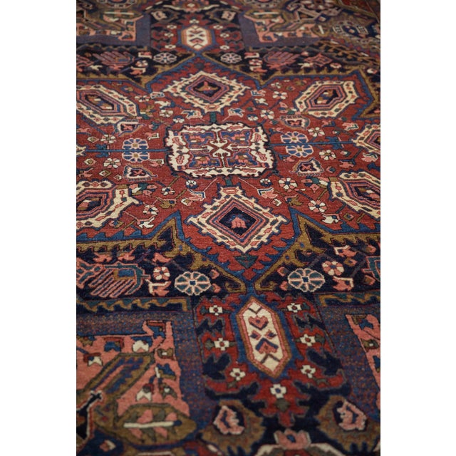 Vintage Heriz Carpet - 7'5" X 10'4" For Sale - Image 12 of 13