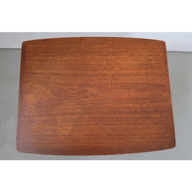 Vintage Danish Teak Nesting Tables from Møbelintarsia, 1960s, Set of 3 For Sale - Image 9 of 12