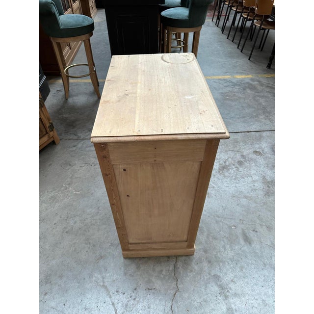 Small Storage Cabinet in Wood For Sale - Image 8 of 11