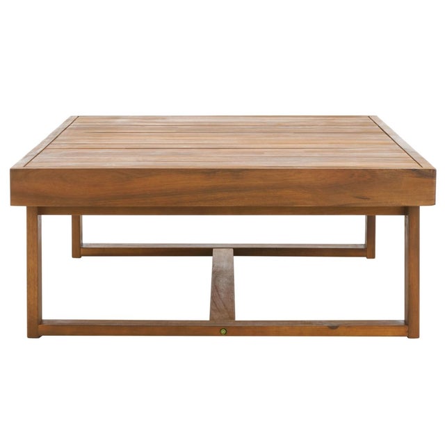 Tan Duncan Coffee Table, Natural For Sale - Image 8 of 9