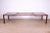 Wood Henredon Mid-Century Modern Oak Parsons Extension Dining Table With Parquet Top For Sale - Image 7 of 13