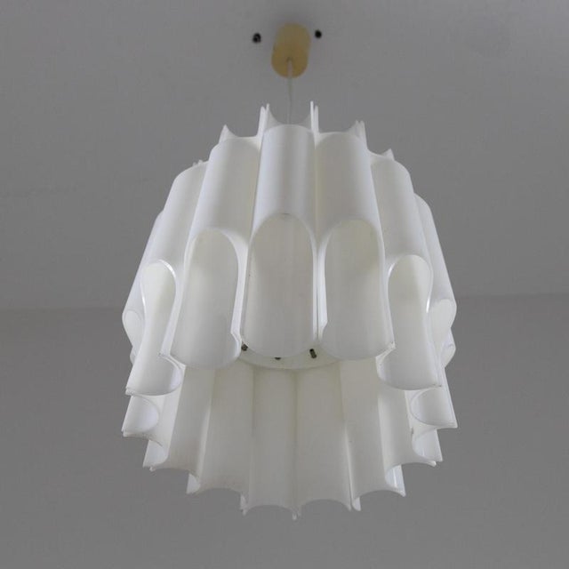 Suspension Lamp from Guzzini, 1970s For Sale - Image 4 of 5