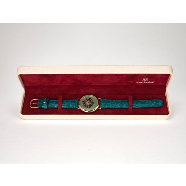 Vintage Swiss Women's Wristwatch by Laura Biagiotti, 1990s For Sale - Image 13 of 18