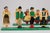 Small Flat Wooden Figures, 1890s, Set of 8 For Sale - Image 11 of 12