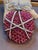 Red Gia Certified Natural 50 Ct Ceylon Nh Ruby & 8 Ct Diamond Apple 18 K Pin/Brooch For Sale - Image 8 of 8