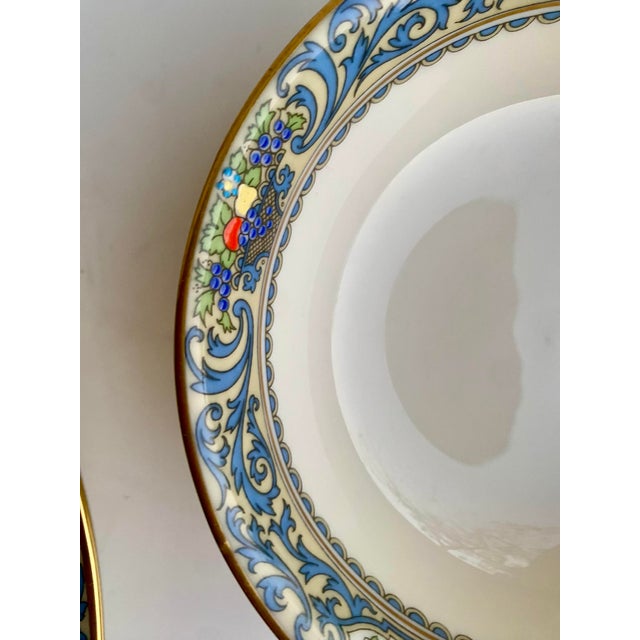 Metal Vintage Lenox Presidential Collection “Autumn” Dinnerware Set For Sale - Image 7 of 9