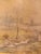 Michael Moering, Winter Landscape with Stream and Village, Oil Painting on Canvas For Sale - Image 6 of 13