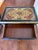 French Vintage French Boulle-Style Black Lacquer & Gilt Side Table With Drawer For Sale - Image 3 of 9