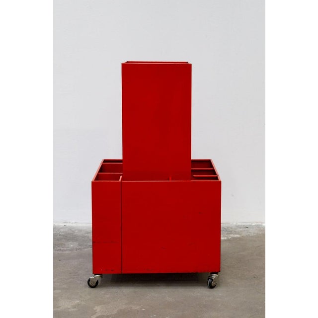 Sheet Metal Drawing Cabinet, 1970s For Sale - Image 4 of 7