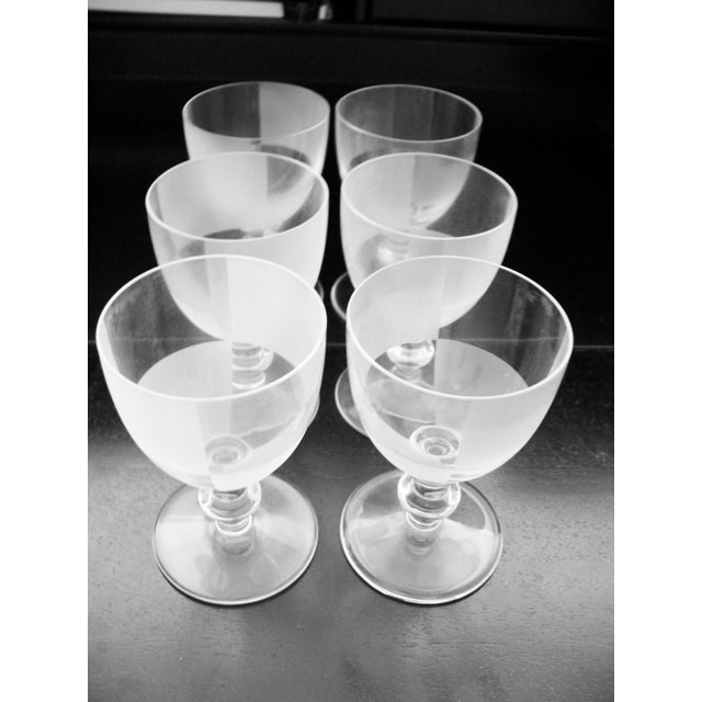 Hermès 1980s Art Deco Hermes Paris Crystal Glasses - Set of 18 For Sale - Image 4 of 16