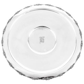 Sterling Platter For Sale