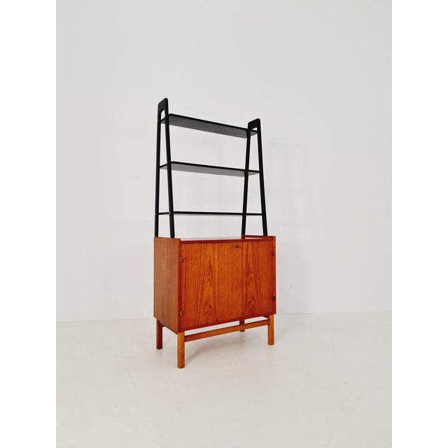 Vintage Free Standing Bookshelf in Teak by Bengt Ruda, 1960s For Sale - Image 10 of 11