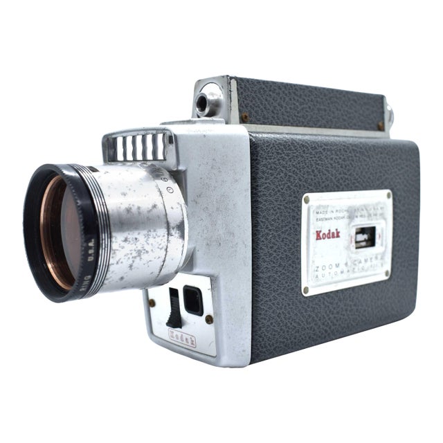 Vintage 1960s Kodak Zoom 8 Automatic 8mm Movie Camera Usa For Sale