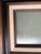 Vintage Wood Picture Frame With Linen Liner & Non-Glare Glass For Sale - Image 4 of 9