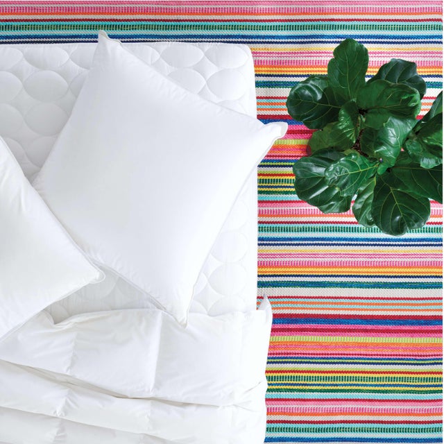 Contemporary Dash & Albert by Annie Selke Bright Stripe Indoor/Outdoor Rug, 2'6" x 8' For Sale - Image 3 of 6