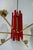 1950s Large Mid-Century Italian Monza Manner Chandelier from Arredoluce, 1950s For Sale - Image 5 of 14