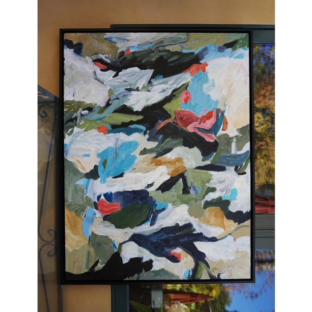 "Down to Earth" Abstract Landscape by Laurie MacMillan, Framed For Sale In Los Angeles - Image 6 of 6
