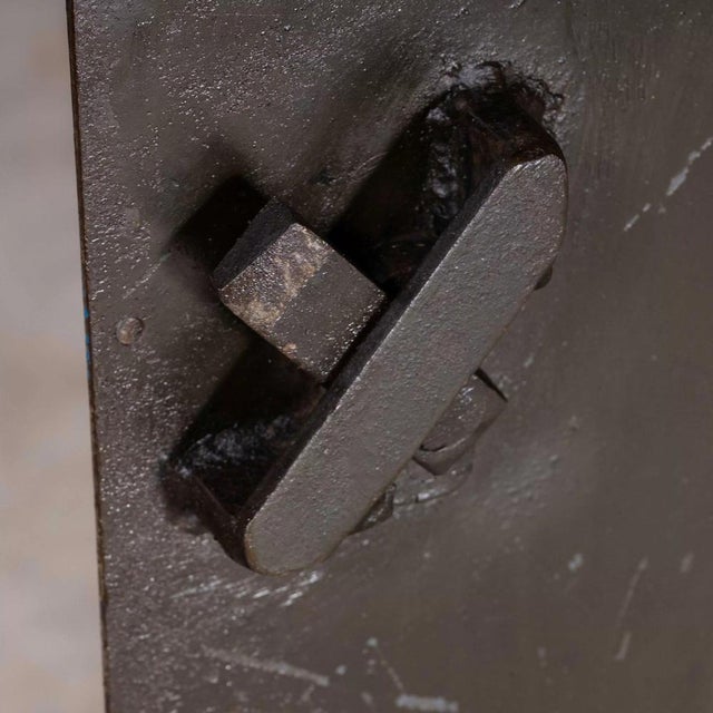 English Industrial Strong Locker, 1920s For Sale - Image 11 of 15