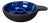 Vintage Danish Blue Ceramic Candleholder from Stelton For Sale