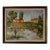 1970 Rodolfo Marma Italian Impressionist Landscape Oil on Board Painting – “L’Arno a Rovezzano,” Florence, Italy, Framed For Sale