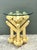 Vintage Postmodern Abstract Wood and Glass Table For Sale - Image 11 of 12