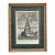 Antique Architectural Engraving in Gilt Frame For Sale
