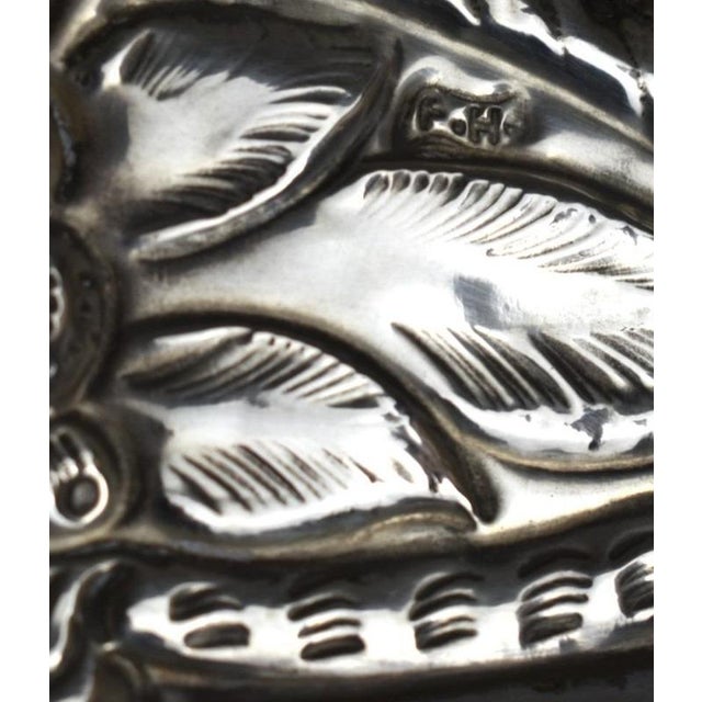 Antique Late 19th Century 925 Silver Photo Frame, 1890s For Sale - Image 14 of 15